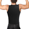 Sweat Sauna Body Shaper Men Vest Zipper Chest Binder Neoprene Slimming Corset Tummy Control Shapewear underwear Exercise Tops