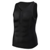 Sweat Sauna Body Shaper Men Vest Zipper Chest Binder Neoprene Slimming Corset Tummy Control Shapewear underwear Exercise Tops