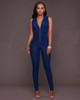 Women Jumpsuit Jumpsuit sexy sleeveless cultivate one's morality Jeans Jumpsuits Elegant Denim Overalls Womens Rompers