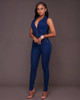 Women Jumpsuit Jumpsuit sexy sleeveless cultivate one's morality Jeans Jumpsuits Elegant Denim Overalls Womens Rompers