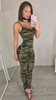 new Summer Sexy that Jumpsuits Skinny Full Bodysuit Hollow Out Bodycon Overall Camouflage Rompers Womens Jumpsuit