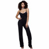 Spaghetti Strap Sexy Rompers Womens  new Jumpsuit that Deep V Neck Backless Full Bodysuit Wide legs Summer Jumpsuits S-XL