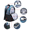 3pcs/Set Laptop USB Charging Backpack Men Bag Student School Bags Casual Oxford Waterproof Anti-theft Men USB Charging Backpacks