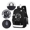 Luminous Music Boy Laptop USB Backpack Men Bag Casual Anti-theft Backpacks USB Charging Travel Student School Bags mochila