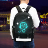 Luminous Music Boy Laptop USB Backpack Men Bag Casual Anti-theft Backpacks USB Charging Travel Student School Bags mochila