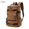 Jorgeolea Brand Stylish Large Capacity Travel Canvas Backpack Male Luggage Shoulders Bag Business Work Satchel Ei0226