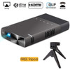 Sound Charm Mini DLP Portable Projector 2000Lumens Sync Wired Display For1080P Home Theater With HDMI USB TF