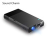 Sound Charm Mini DLP Portable Projector 2000Lumens Sync Wired Display For1080P Home Theater With HDMI USB TF