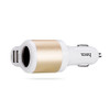 HOCO 3.1A 5V USB Car-Charger With LED Screen Smart Auto Car Charger Adapter 1 Cigretee Lighter 2 Ports USB Hub Phone Charging