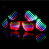 New! USB Sound Reactive Rechargeable LED Glasses for Party,Night Club,Barware,Concert,Sound control novelty,Holiday decoration