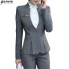 new fashion women pants suits slim work wear office ladies long sleeve blazer pants set costumes for women with pants