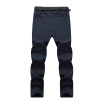  Men's Winter Softshell Inner Fleece Pants Fashion Waterproof Male Trousers Jogger Thick Brand Warm Pant SA401