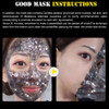 STAR MASK Glitter Gold Peel off Black Face Mask From Black Dots Blackhead Remover Korean Facial Face Masks Skin Care