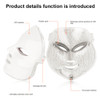 Photodynamic LED Facial Mask Home Use Beauty Instrument Anti acne Skin Rejuvenation LED Photodynamic Beauty Face Mask