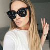 NEW Gradient Points Sun Glasses Tom High Fashion Designer Brands For Women Sunglasses Cat eye shades