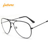 Brand Clear Glasses Women Classic Optics Glasses Aviation Alloy Frame Transparent Lens Glasses Men Sunglasses Female