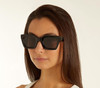  New Fashion Square Frame Sunglasses Vintage Gradient Brand Design Sun Glasses