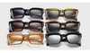  New Fashion Square Frame Sunglasses Vintage Gradient Brand Design Sun Glasses