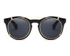 New Fashion Clip On SteamPunk Style Round Sunglasses Lens Removable Brand Design Vintage Sun Glasses