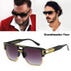 New Fashion Brand Design Grandmaster Four Sunglasses Men Vintage Retro Hip Hop Style Sun Glasses