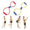 1Pcs Resistance Band 8 Type Muscle Chest Expander Rope Fitness Training Exercise Yoga Tube Sports Pulling Exerciser Workout Band