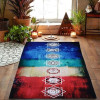 Tapestry Yoga Mat Scarf Shawl Colorful Polyester Tassel 150x75cm Breathable For Beach ASD88