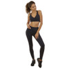 Women Yoga Pants Sport Leggings solid mesh Running Tights For Women Fitness Sports Trousers V7LD029H