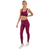 Women Yoga Pants Sport Leggings solid mesh Running Tights For Women Fitness Sports Trousers V7LD029H