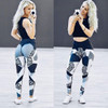 Woman Yoga Pants Fitness Sport Leggings Sports Suit Tights Stretch Exercise Training Gym Clothing