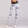 Print High Waist Push Up Sport Yoga Pants Athletic Leggings Gym Clothing Dry Fit Fitness Women Tight Jogging Pants 