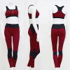 Zipper Sports Lingerie For Women Kit Costumes For Women 2018 Women'S Tracksuit For Yoga Sparring Clothes For Women