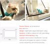 Cat sill hanging sheets layer double cat sleeping pad climbing frame coral velvet waterproof fabric pet cat sleeping nest