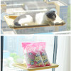 Cat suction cup hanging hammock Removable Cat Window Bed Sunbathing Hammock Cup Easy Installation Window pet Cat nest