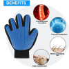 Pet Finger For Cat Dogs Pet Brush Glove Shedding Pet Hair Glove For Animals Gentle Efficient Finger Massage Cat Grooming 