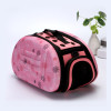 Cat out bag fashion print puppy bag outdoor folding portable dog packs puppy bag skin comfort breathable space 