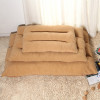 Comfortable and warm pet kennel Short plush small medium and large dog bed Removable pet litter pad Increase thickening M L XL
