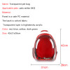 new transparent pet backpack Transparent Breathable Puppy Cat Bag Top Quality Fashion Dog Outdoor Carrier Bag Pet Products