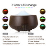 250ml Aroma Aromatherapy Humidifier 7 Color LED Wood Grain Essential Oil Diffuser Ultrasonic Air Purifier Mist Maker