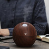 Mini Wooden Aromatherapy Humidifier Aroma Diffuser Essential Oil Diffuser Air Purifier Color Changing LED Touch Switch