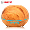 400ml Ultrasonic Humidifier Aroma Essential Oil Diffuser Wood Grain Cool Mist Humidifier aromatherapy diffuser With 7 Color LED