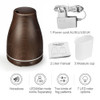 Ultrasonic Air Humidifier Essential Oil Diffuser Aroma Lamp Aromatherapy Electric Aroma Diffuser Mist Maker for Home-Wood