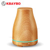 Ultrasonic Air Humidifier Essential Oil Diffuser Aroma Lamp Aromatherapy Electric Aroma Diffuser Mist Maker for Home-Wood