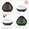 400ml Air humidifier Aroma Essential Oil Diffuser Ultrasonic Air Humidifier Wood Grain LED Light cool mist maker for Home