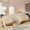 New Product Intelligent Promote Sleep memory foam pillow with Polyester / Cotton cover, memory foam neck pillow music