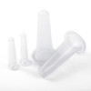 4PCS/Set Silicone Cupping Cup Set For Body Face Neck Back Eyes Massage Vacuum Cellulite Cupping Home Use Health Care Treatment