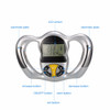 Wireless Portable Digital LCD Screen Handheld BMI Tester Body Fat Monitors Health Care Analyzer Fat Meter Detection