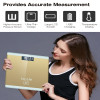 180kg Ultra-thin Smart  USB Charging Bathroom Weight Scale Household Body Fat Scale LCD Backlight Digital Display Scale