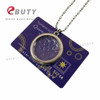 Bio Disc Scalar Amezcua CHI Energy Quantum Pendant Stainless Steel Health Necklace, 10 Pcs/lot Free Shipping