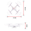 100% Original SYMA X5C (Upgrade Version) RC Drone 6-Axis Remote Control Helicopter Quadcopter With 2MP HD Camera or X5 No Camera