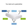 APP Healthy Smart Massage Standard Size Natural Latex Pillow From Thailand